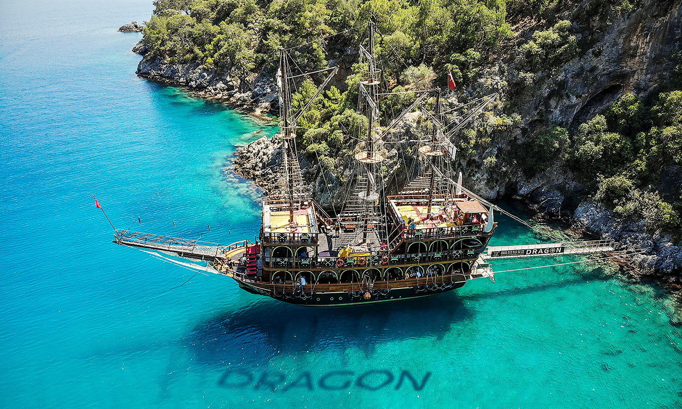 ölüdeniz tekne turu dragon